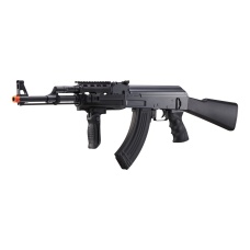Lancer Tactical Airsoft AK-47 RIS AEG Rifle w/ Battery and Charger