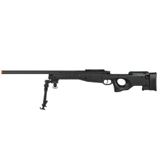 AGM Airsoft MK96 Bolt Action Sniper Rifle w/ Bipod (Color: Black)