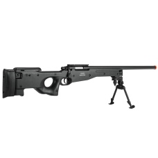 AGM Airsoft MK96 Bolt Action Sniper Rifle w/ Bipod (Color: Black)