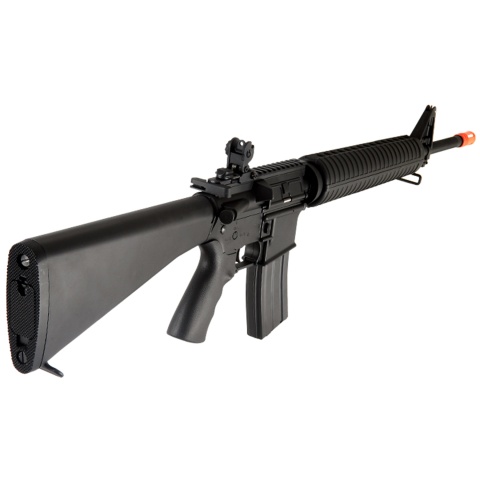 Atlas Custom Works Airsoft Full Length M16 AEG Rifle w/ Full Metal Gearbox (Color: Black)