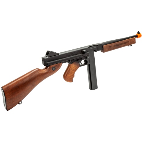 Atlas Custom Works M181 Spring Powered SMG w/ Full Metal (Color: Black / Faux Wood)