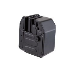 Atlas Custom Works 5000 Round M4 High Capacity Electric Winding Drum Magazine (Color: Black)