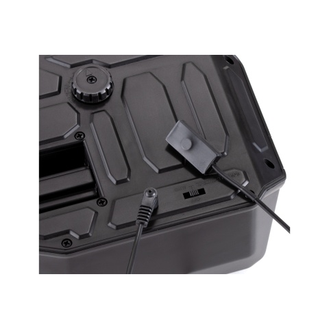 Atlas Custom Works 5000 Round M4 High Capacity Electric Winding Drum Magazine (Color: Black)