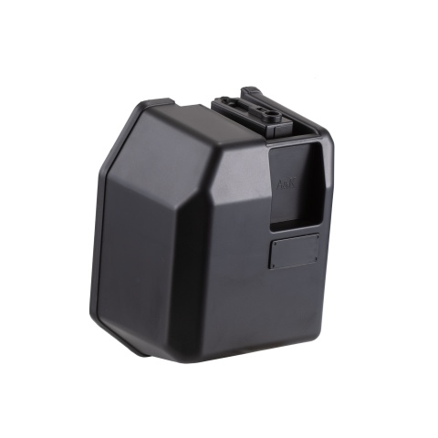 Atlas Custom Works 5000 Round M4 High Capacity Manual Winding Drum Magazine (Color: Black)