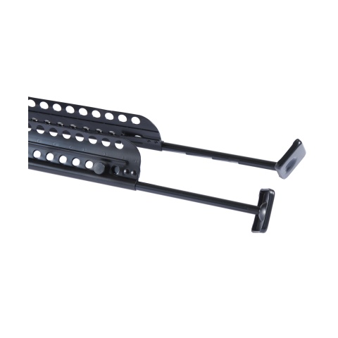 Atlas Custom Works M60 Steel Bipod for M60 Series Airsoft AEG Machine Guns (Color: Black)