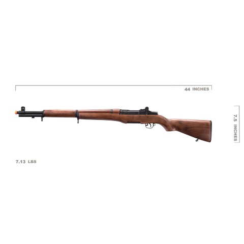 Atlas Custom Works Full Size M1 Garand Airsoft AEG with Real Wood Furniture