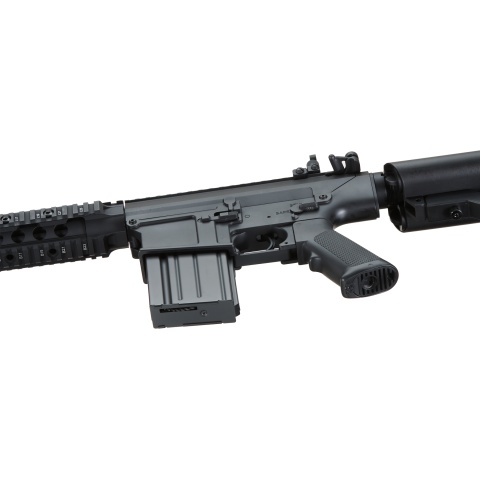 Atlas Custom Works Full Size SR25-K Precision Airsoft AEG Rifle (Color: Black)