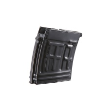 Atlas Custom Works Full Metal SVD Spring Rifle with Removable Cheek Rest (Color: Black & Faux Wood)