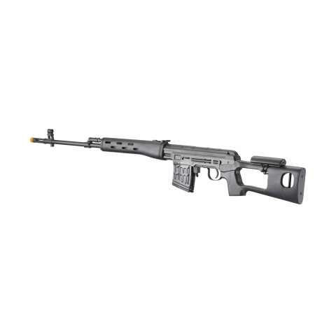 Atlas Custom Works Full Metal SVD Spring Rifle with Removable Cheek Rest (Color: Black)