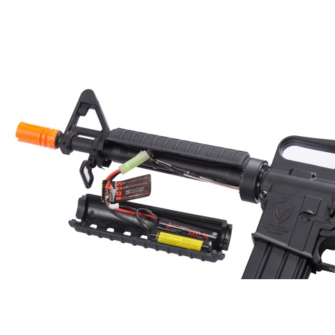 E&C M733 M4 Carbine Airsoft AEG Rifle (Color: Black)