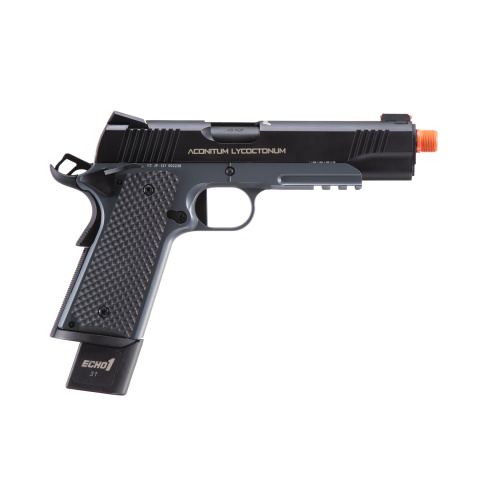 Echo1 Wolfsbane M1911 Gas Blowback Pistol (Black)