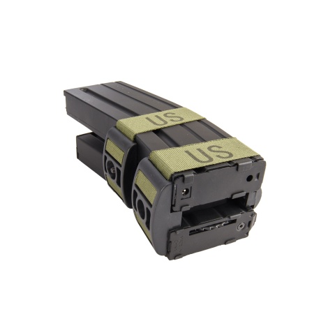 JG Dual 1000rd M4/M16 Airsoft AEG Auto-Winding High Capacity Magazine