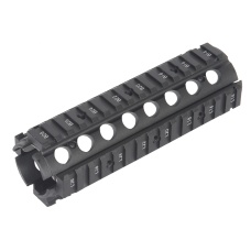 Golden Eagle Full Metal RIS Quad Rail Handguard (Color: Black)