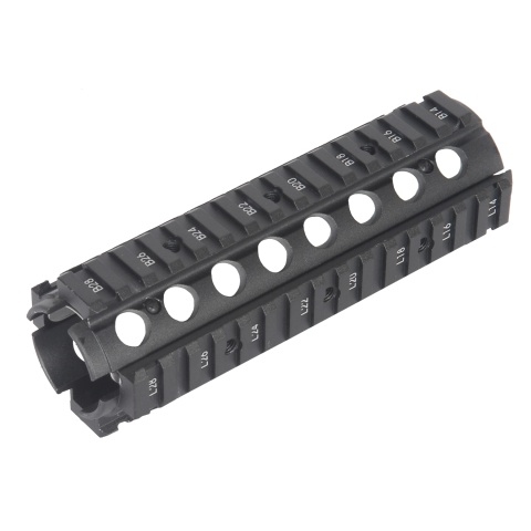 Golden Eagle Full Metal RIS Quad Rail Handguard (Color: Black)