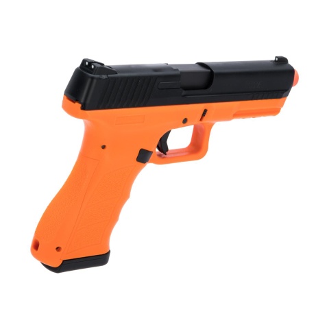 KWA Full Size Training ATP-LE Airsoft Gas Blowback Pistol (Color: Black / Orange)