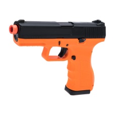 KWA Full Size Training ATP-LE Airsoft Gas Blowback Pistol (Color: Black / Orange)