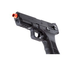 KWA ATP-SE Gas Blowback Pistol Starter Kit w/ 3 Targets, Green Gas, & 1000 BBs (Color: Black)