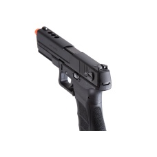 KWA ATP-SE Gas Blowback Pistol Starter Kit w/ 3 Targets, Green Gas, & 1000 BBs (Color: Black)