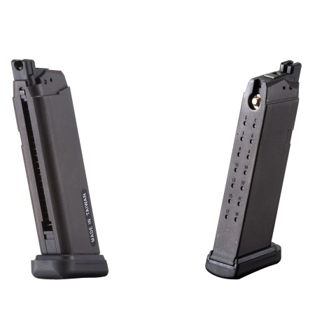 KWA ATP-SE Gas Blowback Pistol Starter Kit w/ 3 Targets, Green Gas, & 1000 BBs (Color: Black)