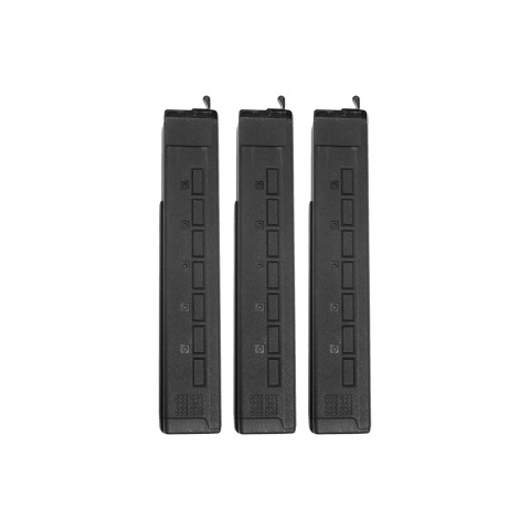 KWA Ronin QRF Mod 3 Mid-Cap Magazine Pack of 3 (Black)