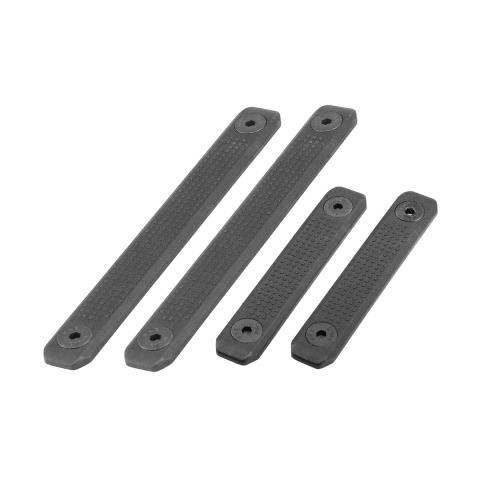 KWA Enhanced Polymer M-LOK Rail Cover Set (Color: Black)