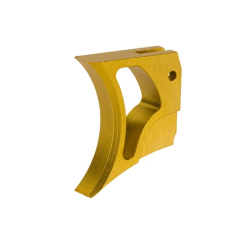 Laylax Omega Round Trigger for Hi-Capa Gas Blowback Airsoft Pistols (Color: Gold)