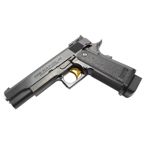 Laylax Omega Round Trigger for Hi-Capa Gas Blowback Airsoft Pistols (Color: Gold)