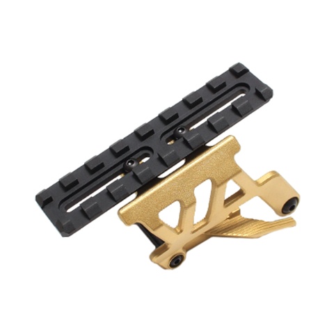 Laylax Aluminum Custom Neo Scope Mount Base for Tokyo Marui Hi-Capa 5.1 & 4.3 Series GBB Pistols (Color: Gold)
