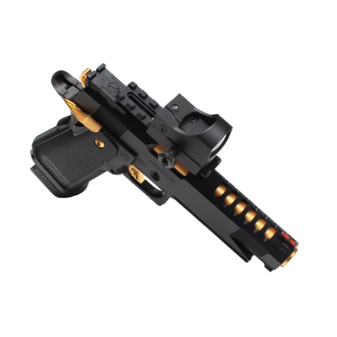 Laylax Aluminum Custom Neo Scope Mount Base for Tokyo Marui Hi-Capa 5.1 & 4.3 Series GBB Pistols (Color: Gold)
