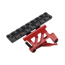 Laylax Aluminum Custom Neo Scope Mount Base for Tokyo Marui Hi-Capa 5.1 & 4.3 Series GBB Pistols (Color: Crimson Red)