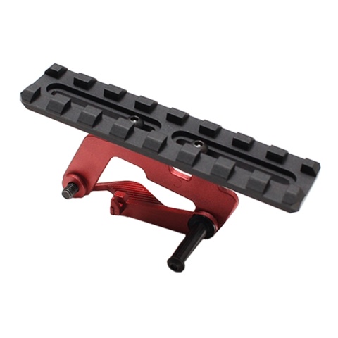 Laylax Aluminum Custom Neo Scope Mount Base for Tokyo Marui Hi-Capa 5.1 & 4.3 Series GBB Pistols (Color: Crimson Red)