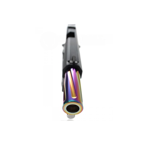 Laylax Aluminum Hi-Capa 5.1 Fluted Outer Barrel (Color: Heat Gradation)
