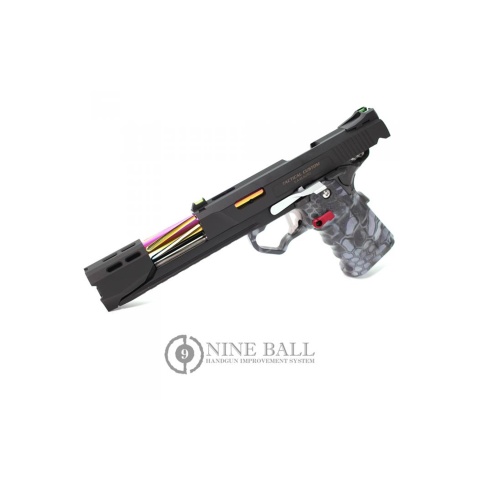 Laylax Aluminum Hi-Capa 5.1 Fluted Outer Barrel (Color: Heat Gradation)