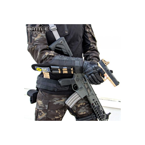 Laylax Battle Style Gauntlet (Black)