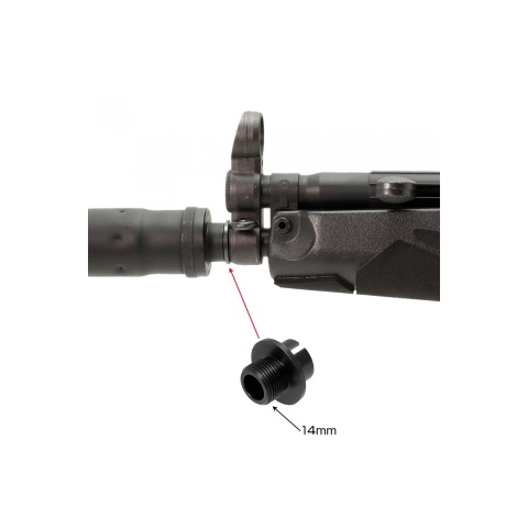 Laylax Silencer Attachment for Tokyo Marui MP5 Series AEGs