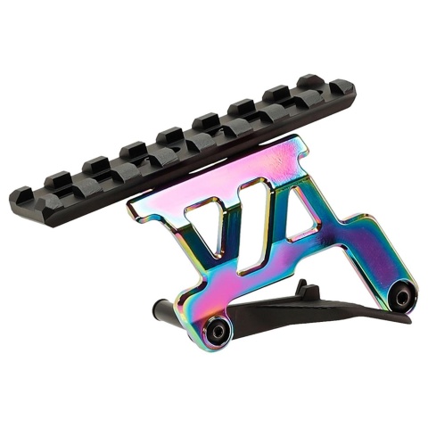 Laylax Nine Ball Aluminum Custom Neo Scope Mount Base for Tokyo Marui Hi-Capa 5.1 Series GBB Pistols (Color: Heat Gradation)