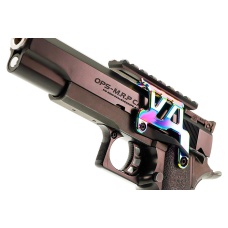 Laylax Nine Ball Aluminum Custom Neo Scope Mount Base for Tokyo Marui Hi-Capa 5.1 Series GBB Pistols (Color: Heat Gradation)