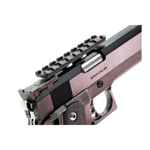 Laylax Nine Ball Aluminum Custom Neo Scope Mount Base for Tokyo Marui Hi-Capa 5.1 Series GBB Pistols (Color: Heat Gradation)