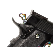 Laylax Nine Ball Custom Hexa Hammer for Hi-Capa Series Gas Blowback Airsoft Pistol (Color: Heat Gradation)