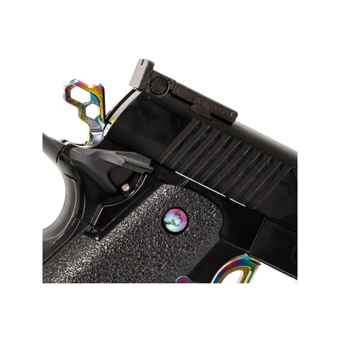 Laylax Nine Ball Grip Screw Set for Tokyo Marui Hi-Capa Airsoft GBB Pistols (Color: Heat Gradation)