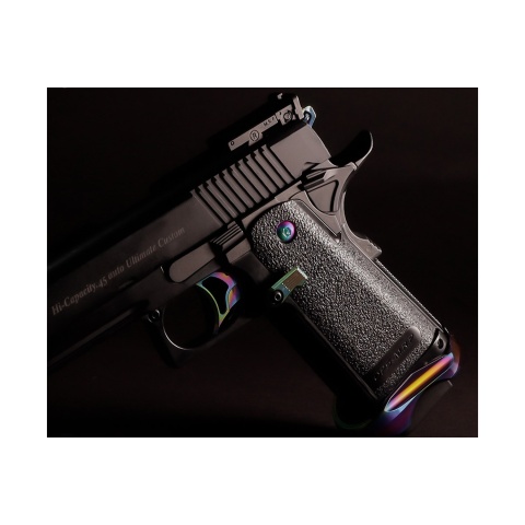 Laylax Nine Ball Grip Screw Set for Tokyo Marui Hi-Capa Airsoft GBB Pistols (Color: Heat Gradation)