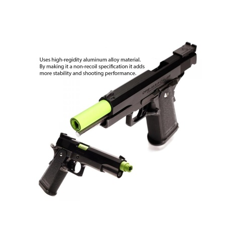Laylax Hi-Capa 5.1 ZSRT Non-Recoiling 2-Way Outer Barrel (Color: ZSRT Zombie Green)