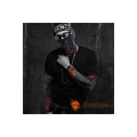 Laylax Rebellion Cool Arm Cover (Color: Black, Orange, Gray)