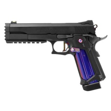 Laylax Skeleton Grip R for Hi-Capa Gas Blowback Airsoft Pistols (Color: Black)