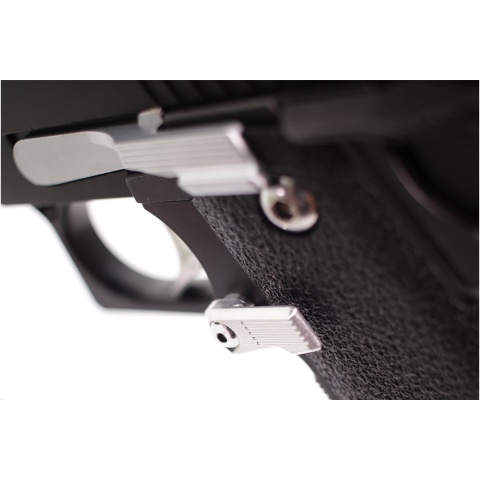 Laylax Nine Ball Custom Extended Magazine Release for Tokyo Marui Hi-Capa Series Airsoft GBB Pistols