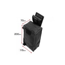 Laylax Battle Style Compact Dump Pouch (Black)