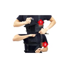 Laylax Compact Minimalist MOLLE Chest Rig (Tan)