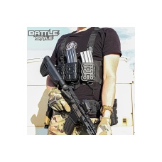 Laylax Compact Minimalist MOLLE Chest Rig (Tan)