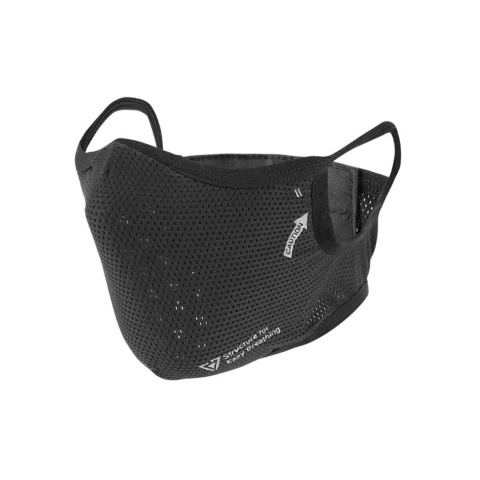 Laylax Large - X-Large AeroFlex Face Guard (Color: Black)