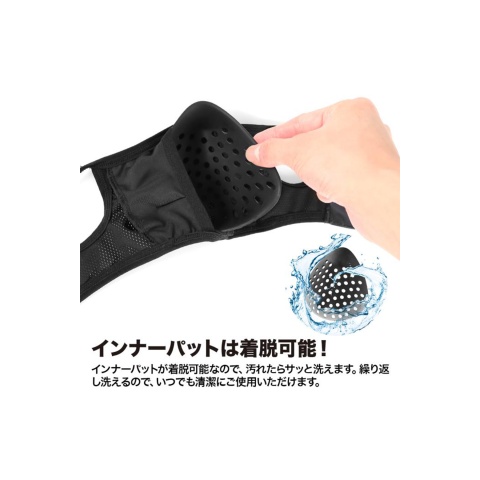 Laylax Small - Medium AeroFlex Face Guard (Color: Tan)